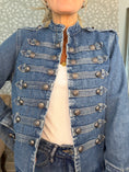 Load image into Gallery viewer, Denim milijakke Dark Blue