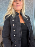 Load image into Gallery viewer, Denim jacket Black