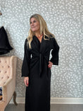 Load image into Gallery viewer, Kaftan dress Black
