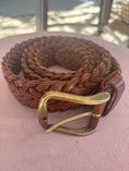 Load image into Gallery viewer, Retro Leather Belt light Brown