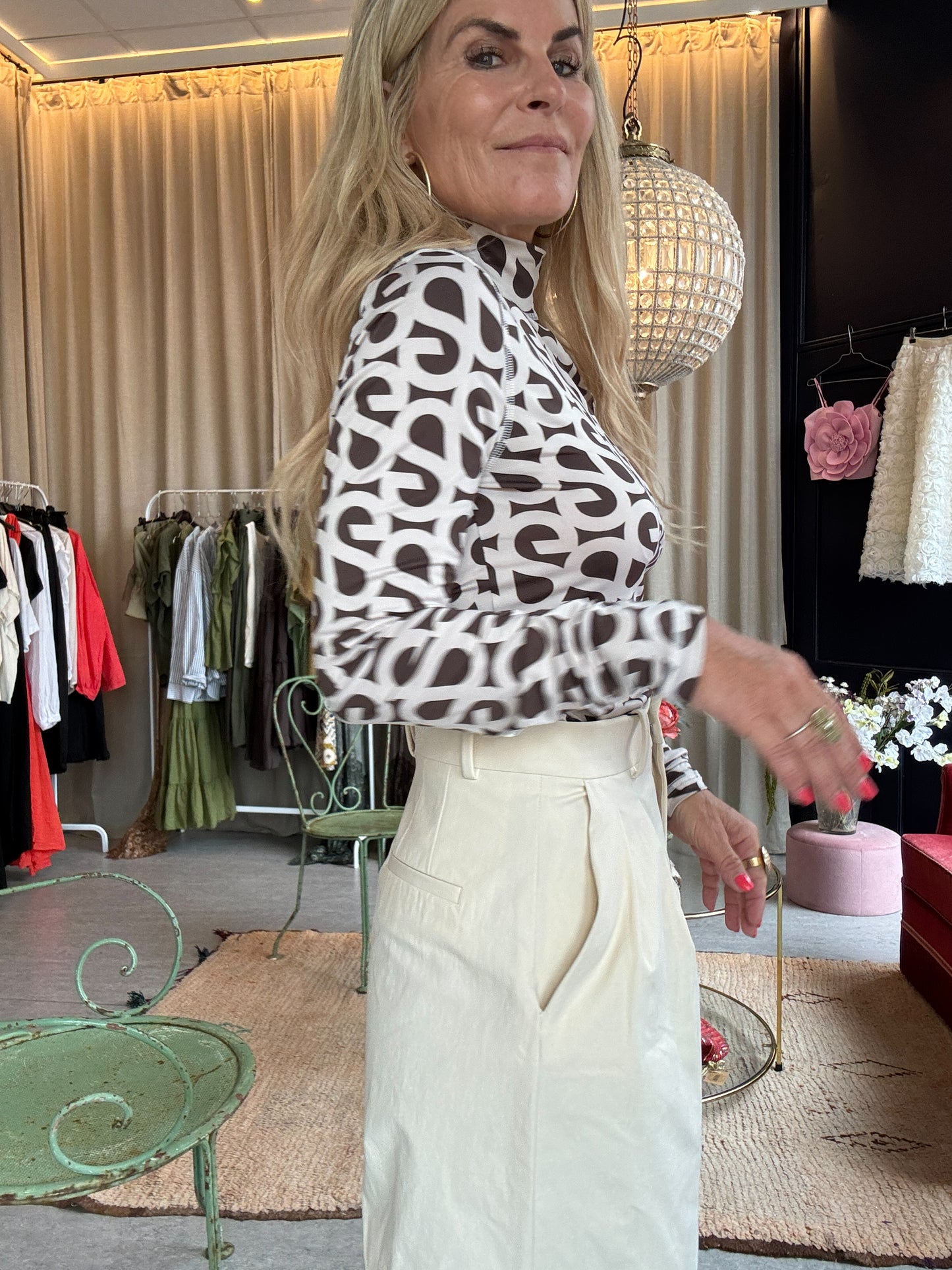 Zara Hvide bukser