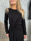 Load image into Gallery viewer, Knot dress Black