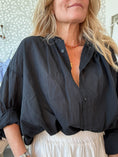 Load image into Gallery viewer, Boho Shirt Black