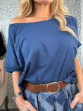 Load image into Gallery viewer, Basic tee short sleeve Dark blue