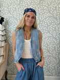 Load image into Gallery viewer, Boho vest denim
