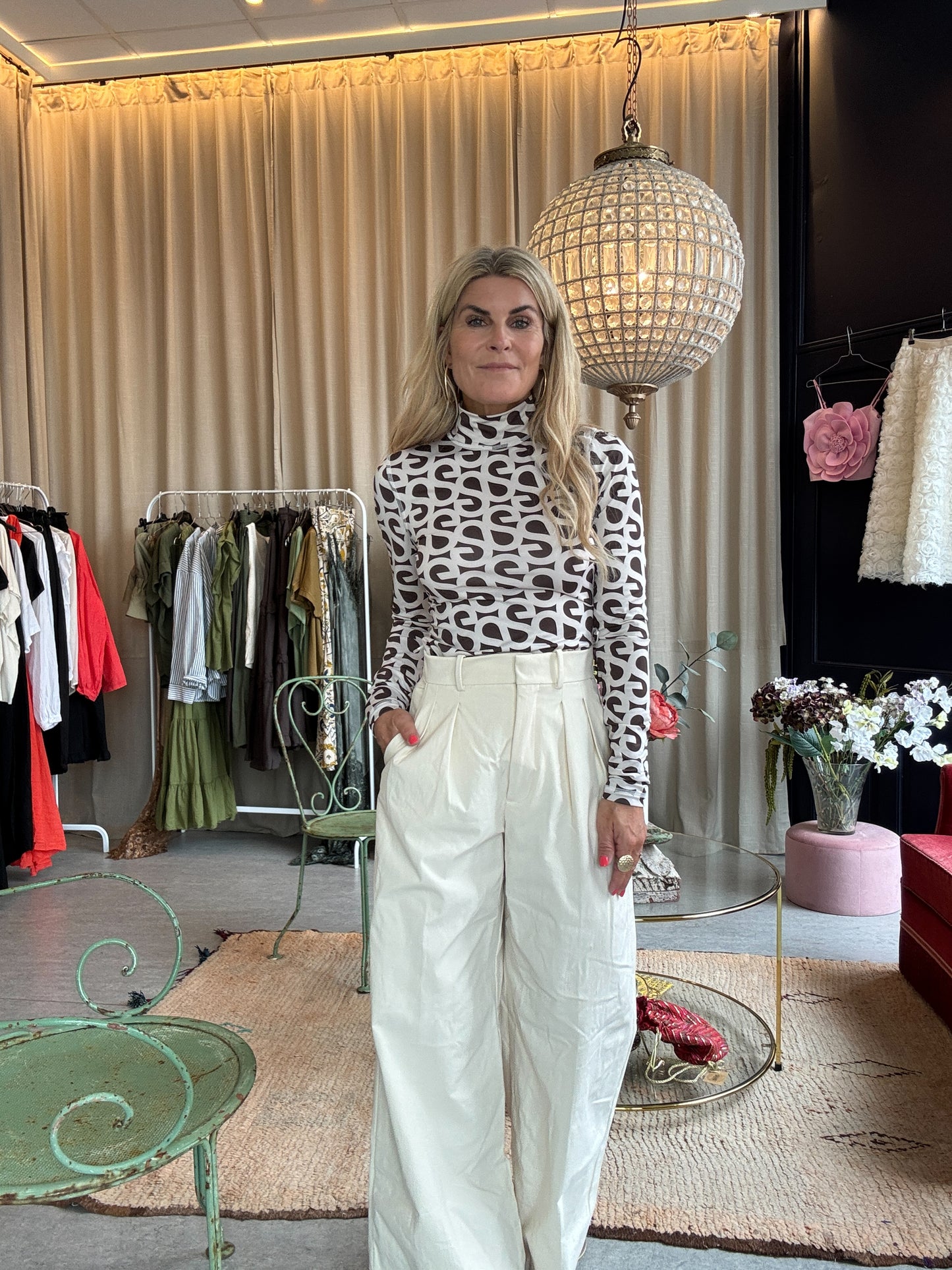 Zara Hvide bukser