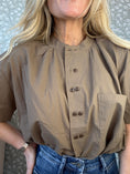 Load image into Gallery viewer, Mary Shirt Brown