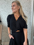 Load image into Gallery viewer, Sade Blouse Black