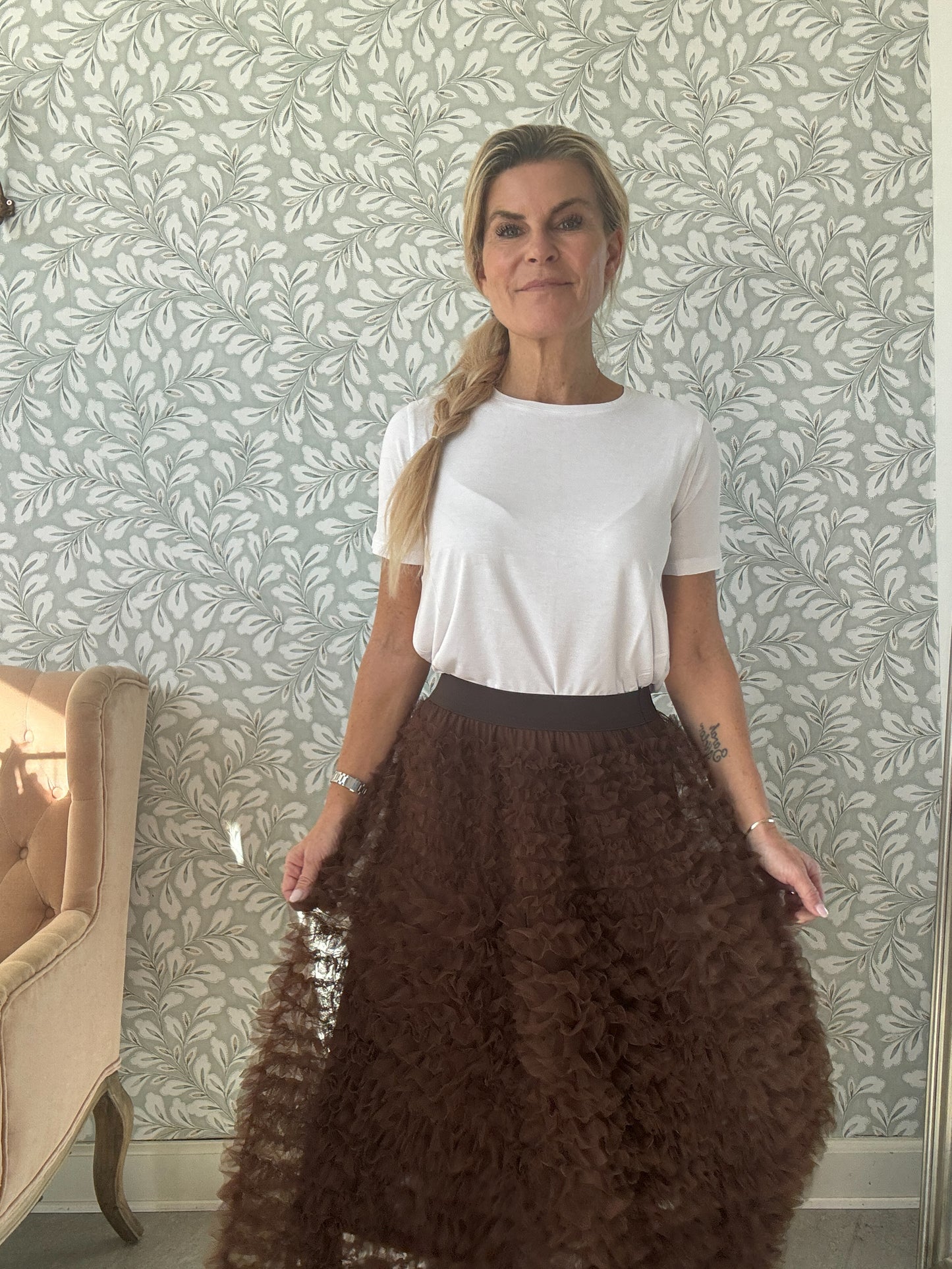 Tyra Skirt Brown