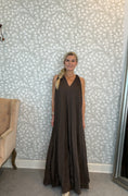 Load image into Gallery viewer, Manny maxidress chokolate