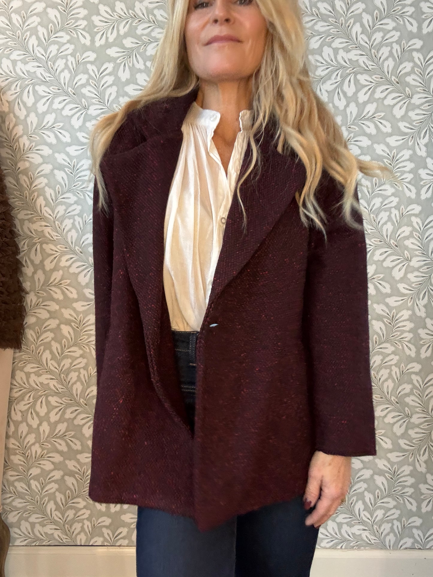 Isabel Coat Bordeaux