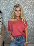 Load image into Gallery viewer, Basic tee short sleeve rasperry