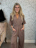Load image into Gallery viewer, Jen jumpsuit Latte
