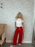 Load image into Gallery viewer, Track pants red