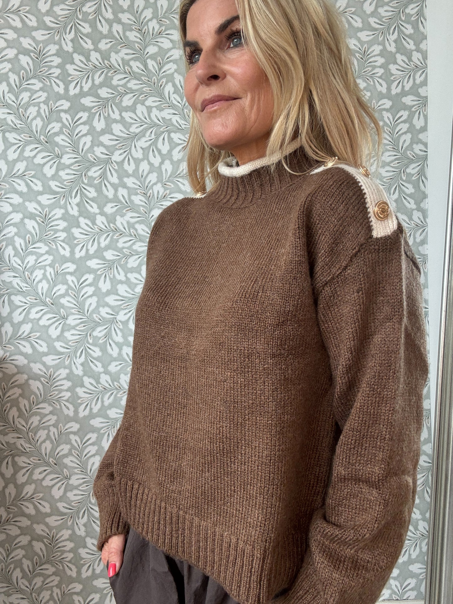 Lou Knit Brown