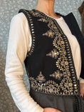 Load image into Gallery viewer, Denim boho vest
