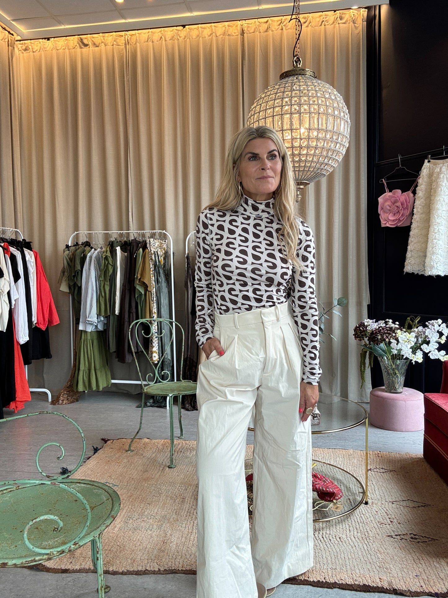 Zara Hvide bukser