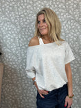Load image into Gallery viewer, Boxy shirt with top Grey