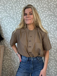 Load image into Gallery viewer, Mary Shirt Brown