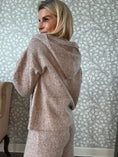 Load image into Gallery viewer, Knit hoodie beige