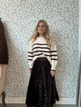 Load image into Gallery viewer, Sequins Skirt Brown