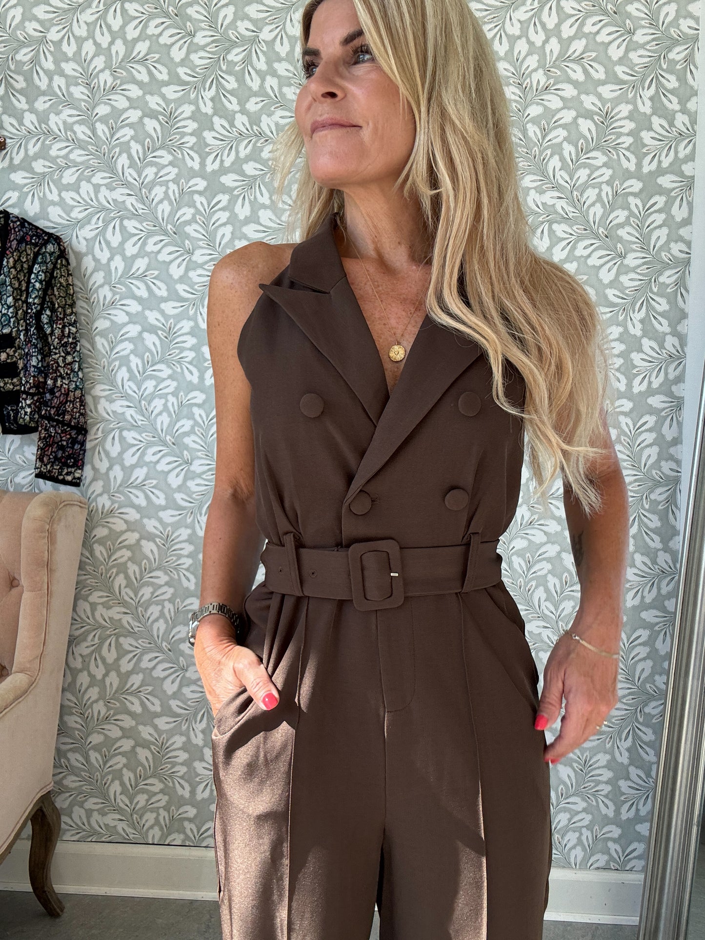 Nomi Jumpsuit Brown