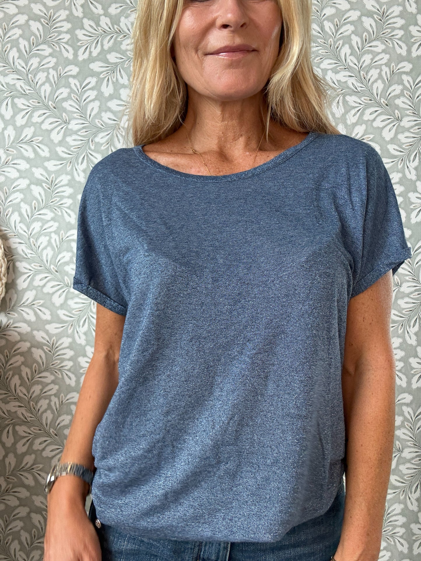 Mos Mosh T-shirt blå