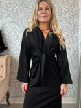 Load image into Gallery viewer, Kaftan dress Black