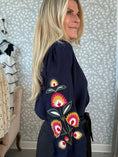 Load image into Gallery viewer, Flora Shirt Navy