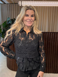 Load image into Gallery viewer, Lace Shirt Black