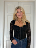 Load image into Gallery viewer, Zoe bodystocking Black