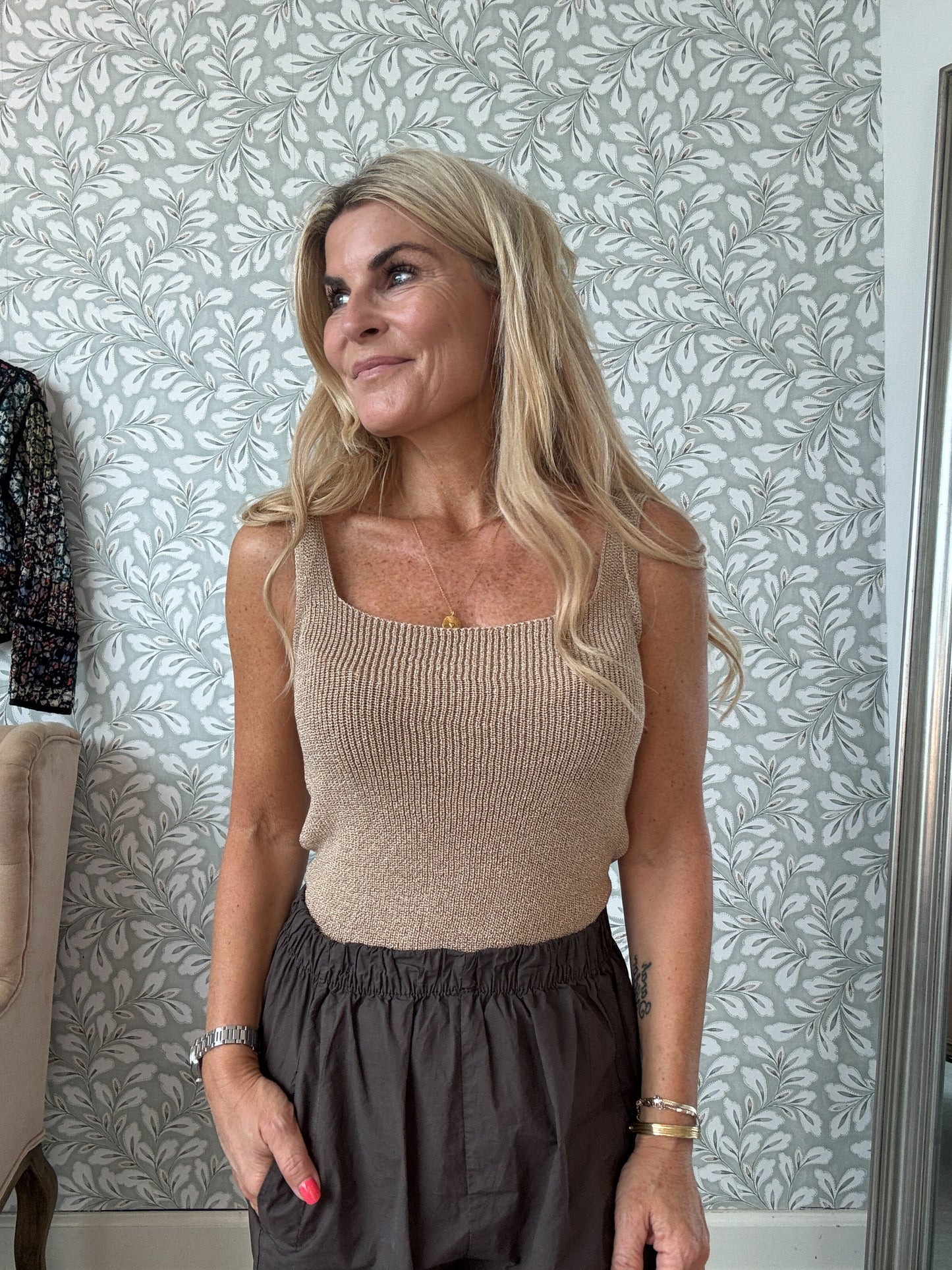 Lity Top Beige
