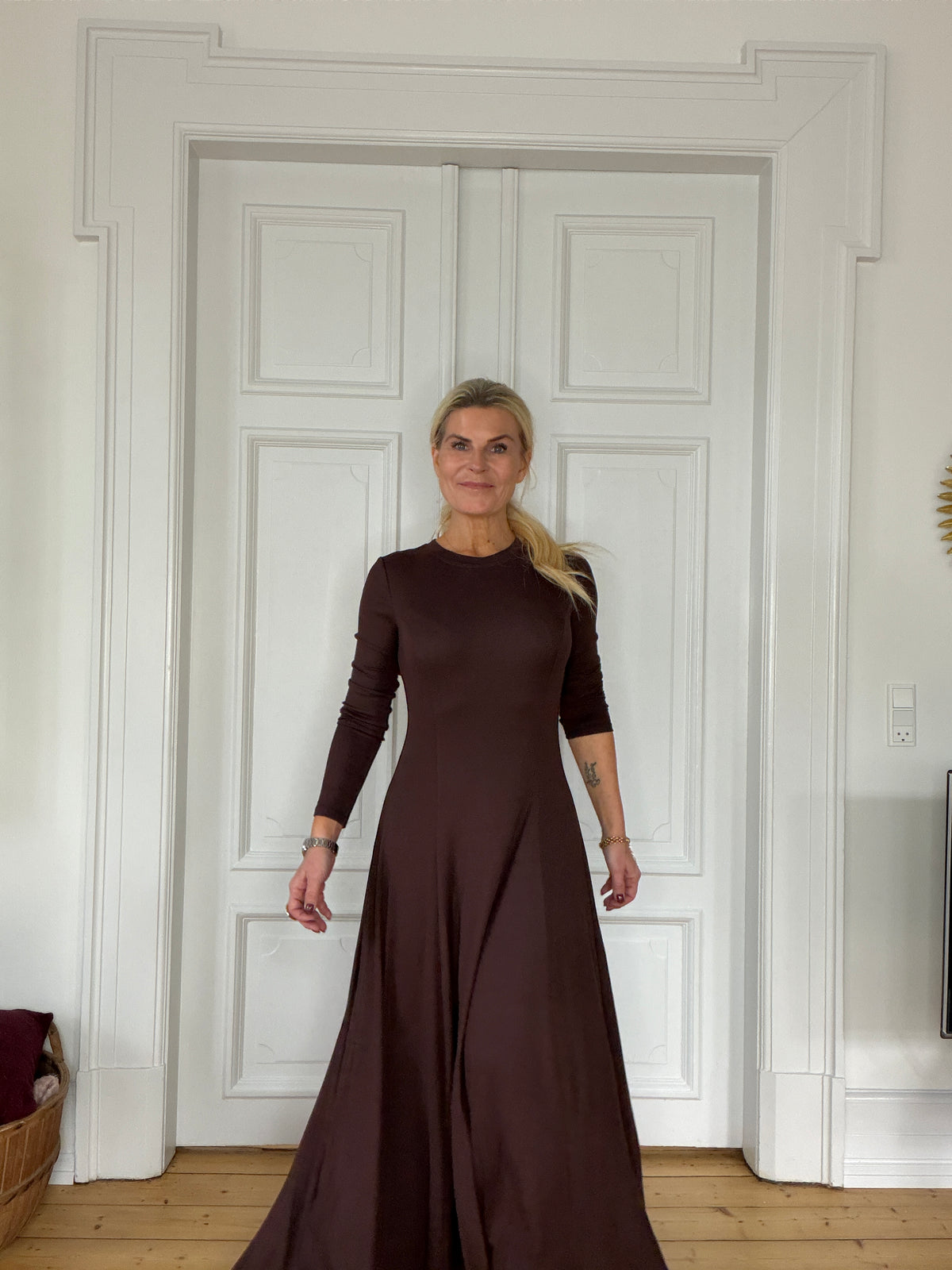 Jola dress Brown