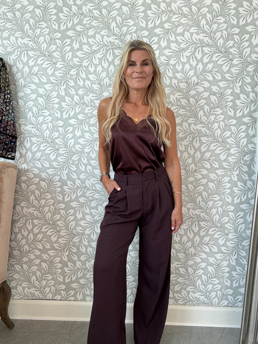 Phoebe Pants Wine