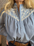 Load image into Gallery viewer, Boheme Shirt Blue
