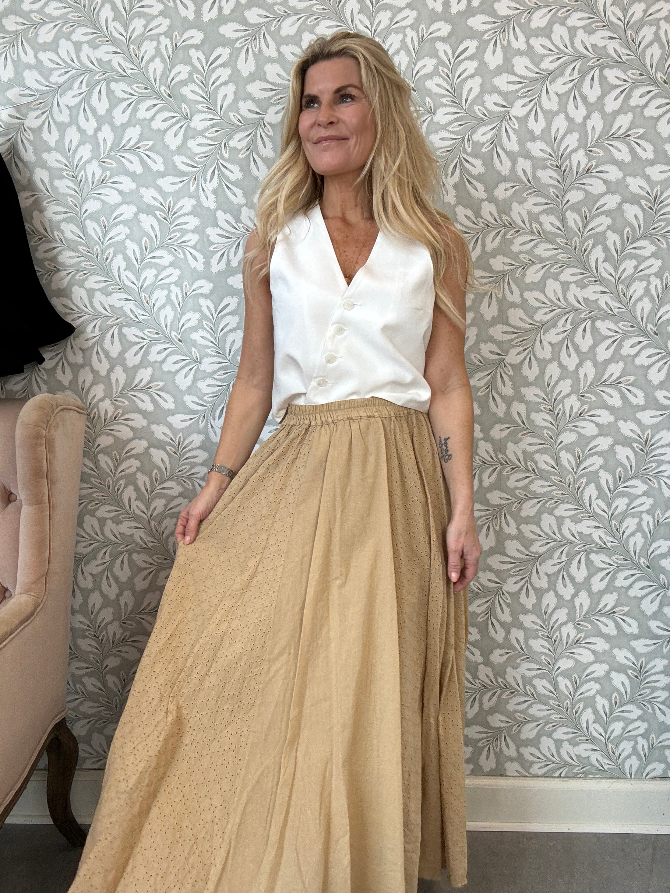 Bibbi Skirt Camel