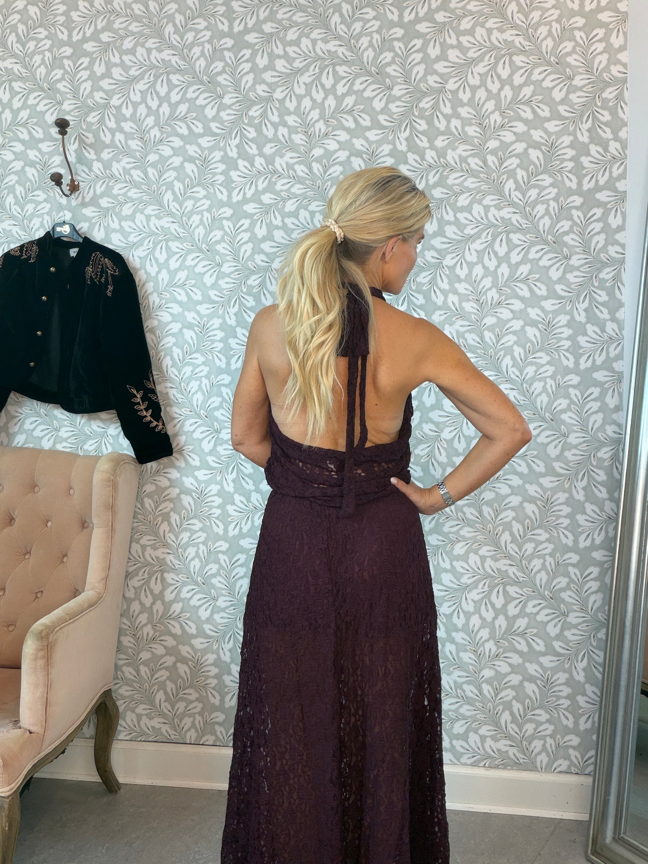 Diana dress bordeaux