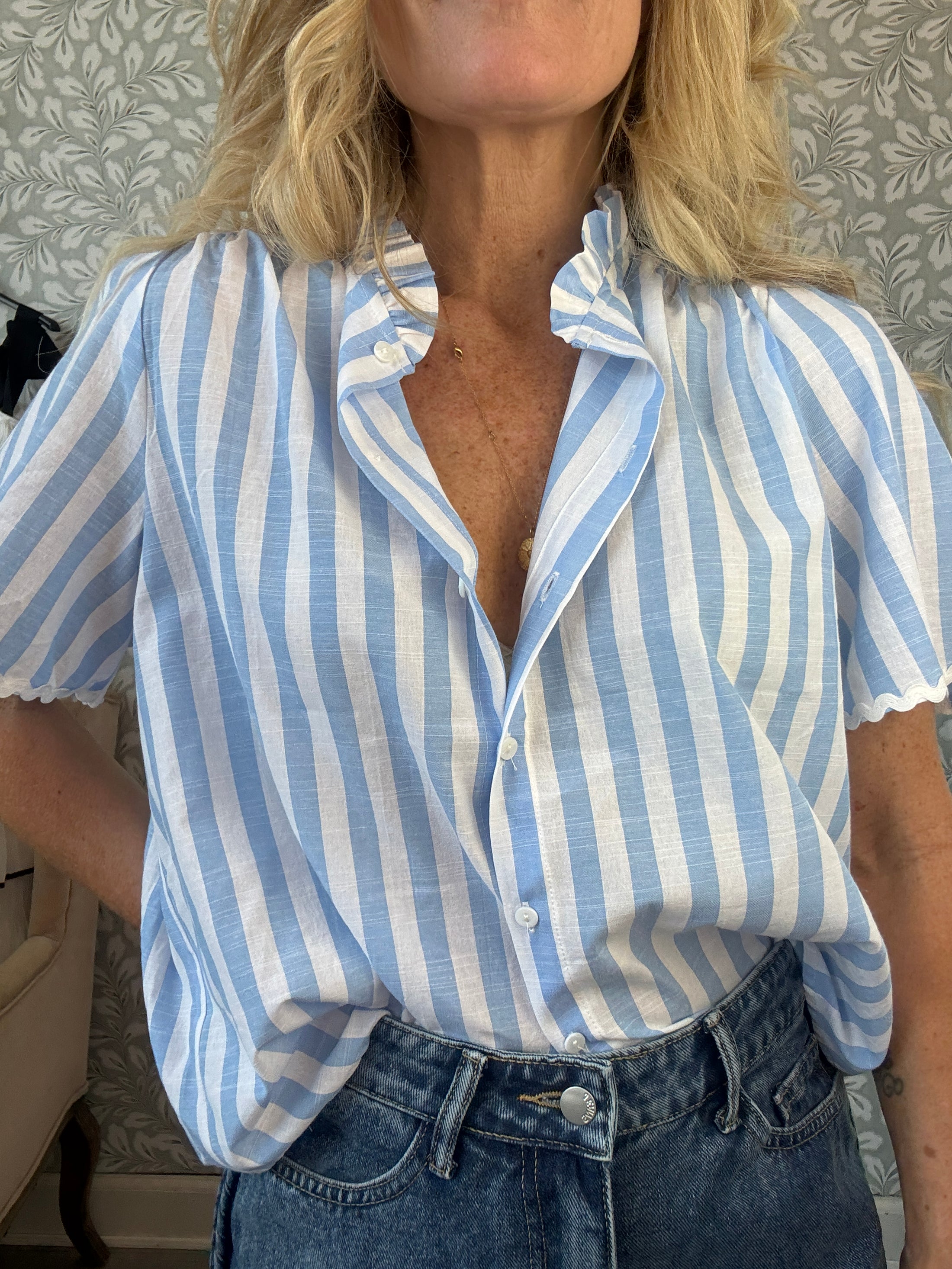 Seena Shirt Blue