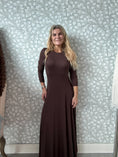 Load image into Gallery viewer, Joy dress Brown
