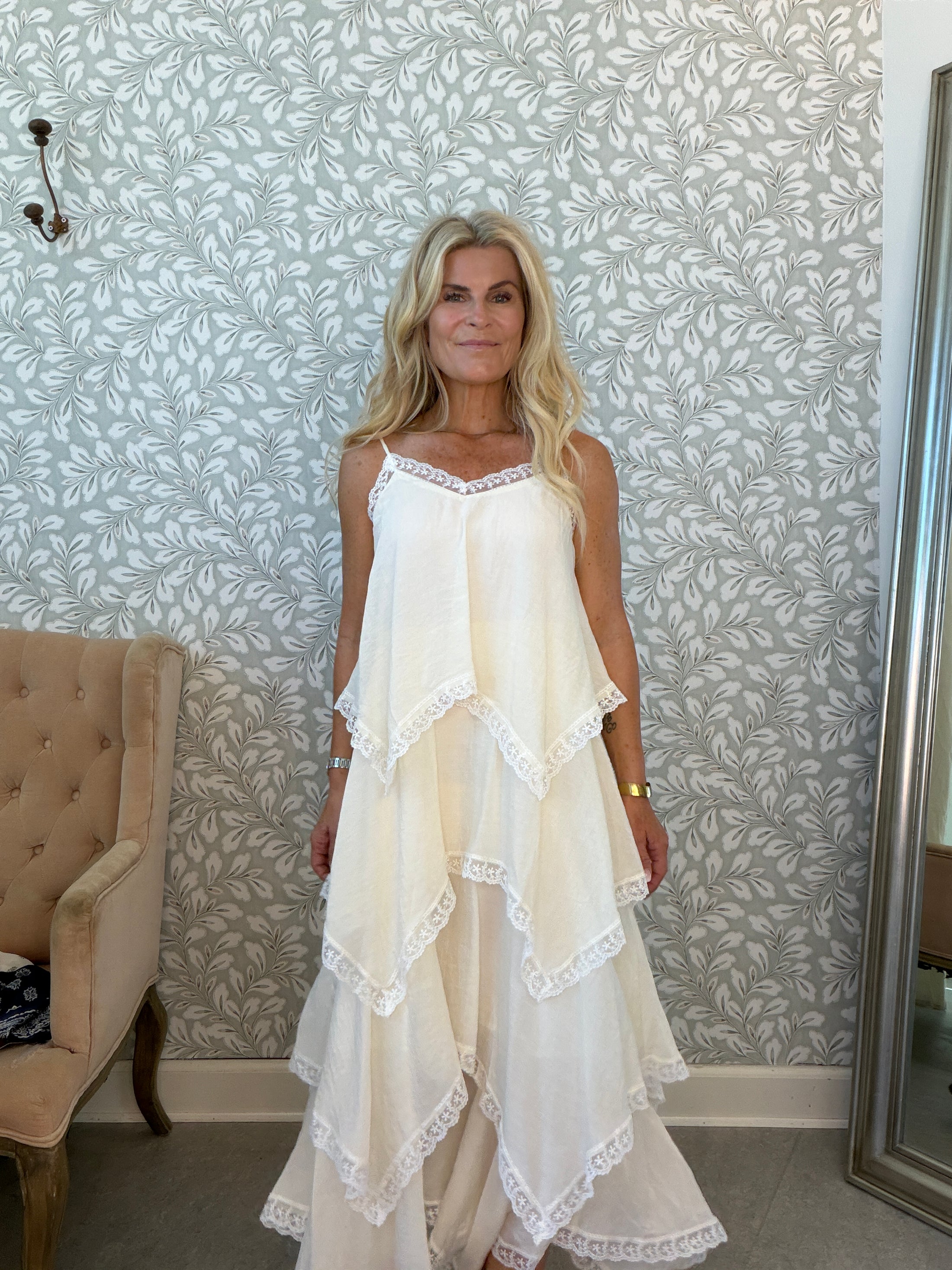 Riga dress Offwhite