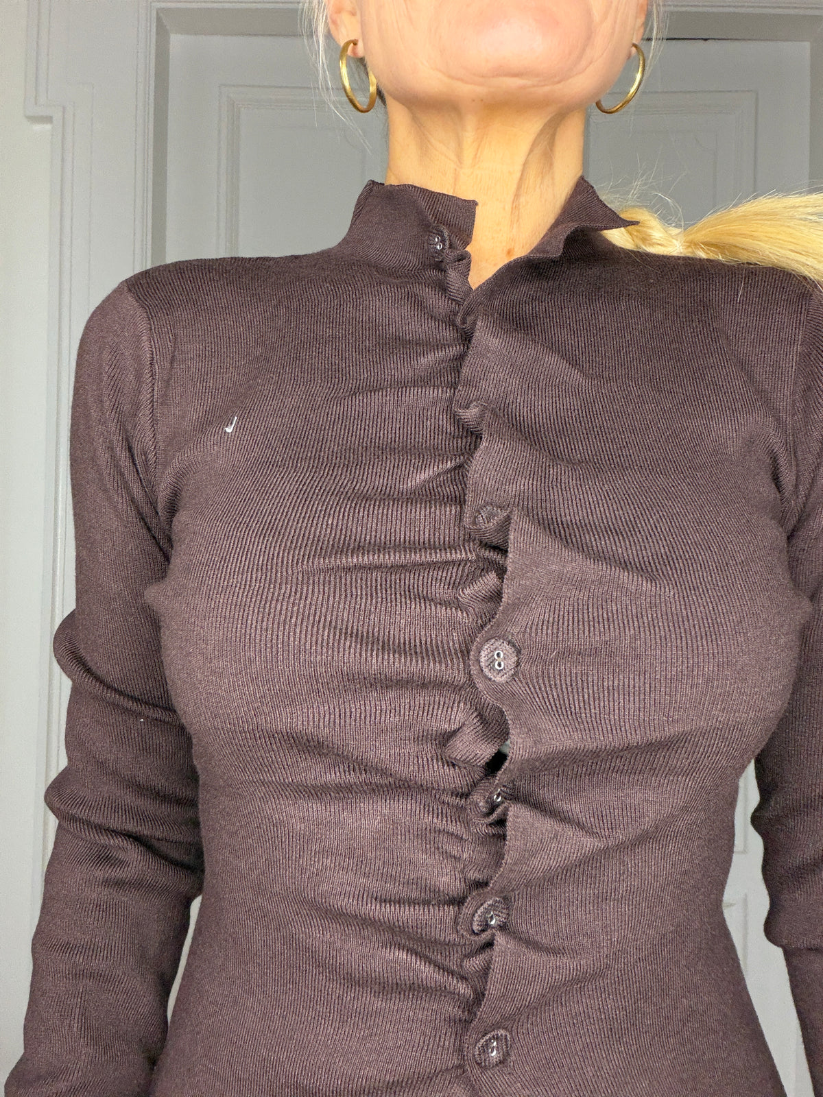 Liddi cardigan chokolate