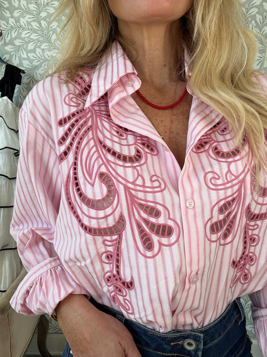 Frida Shirt Rose