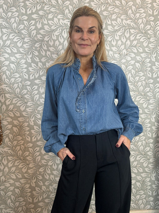 Sarah denimshirt blue