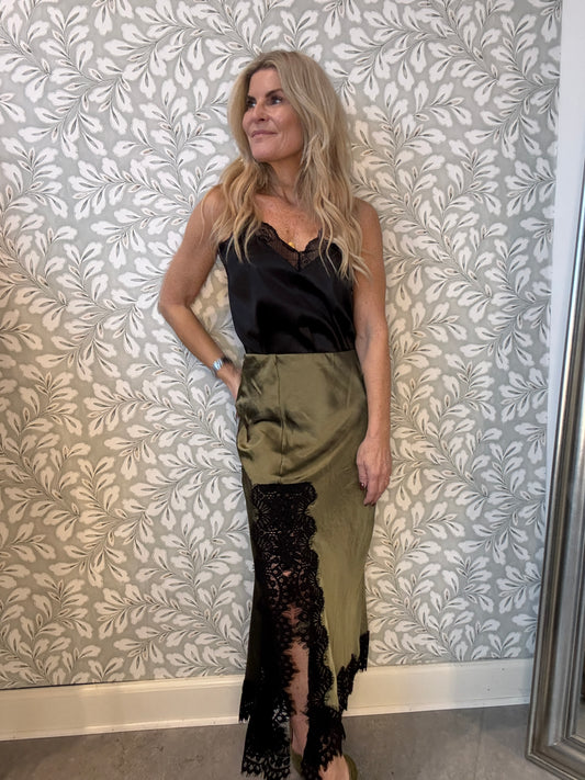Moulin Skirt Olive