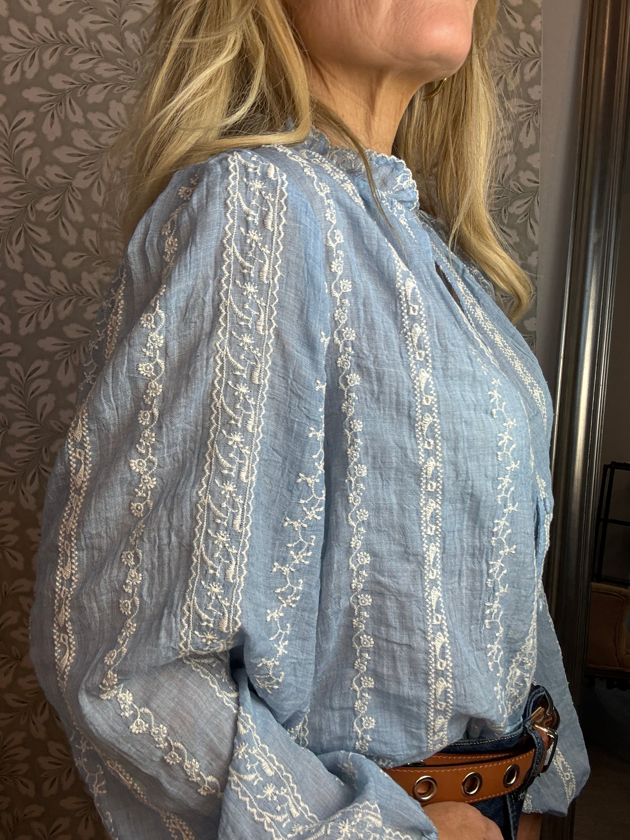 French Shirt Blue
