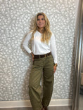 Load image into Gallery viewer, Canvas pants army
