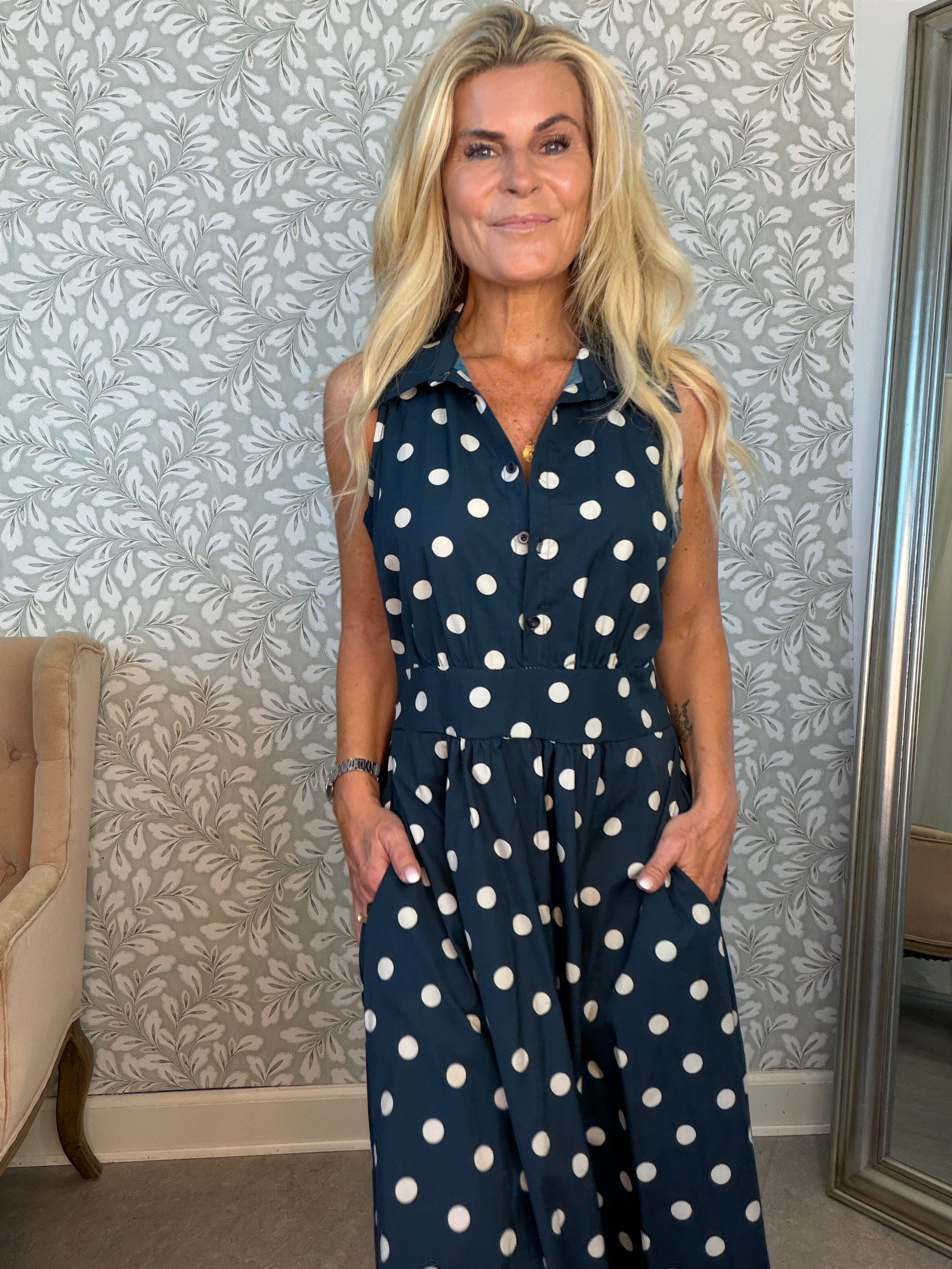 Darling dress navy