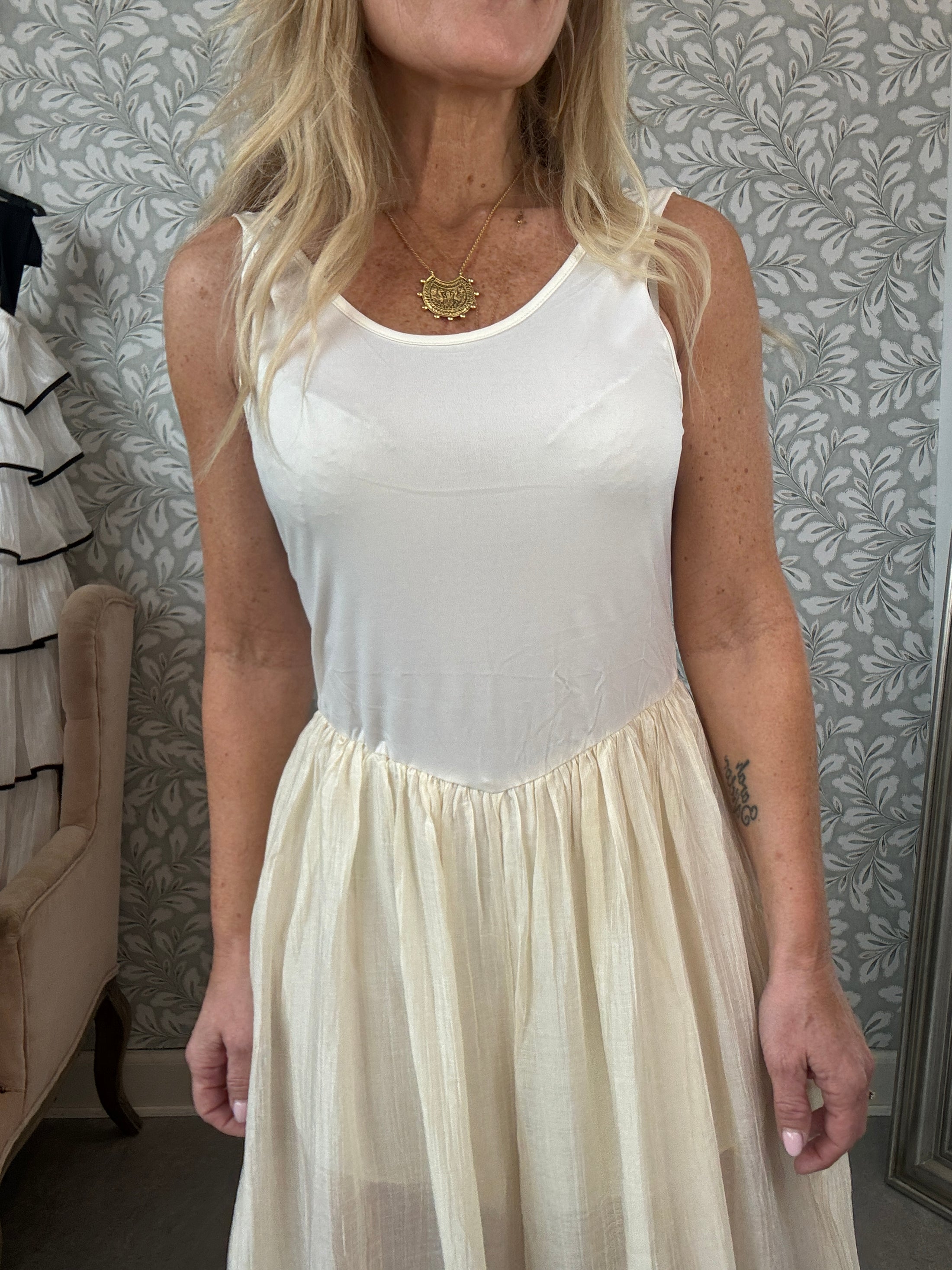 Clara jumpsuit Offwhite