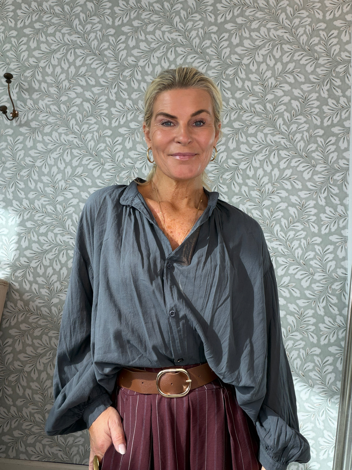 Boho Shirt Dark Grey
