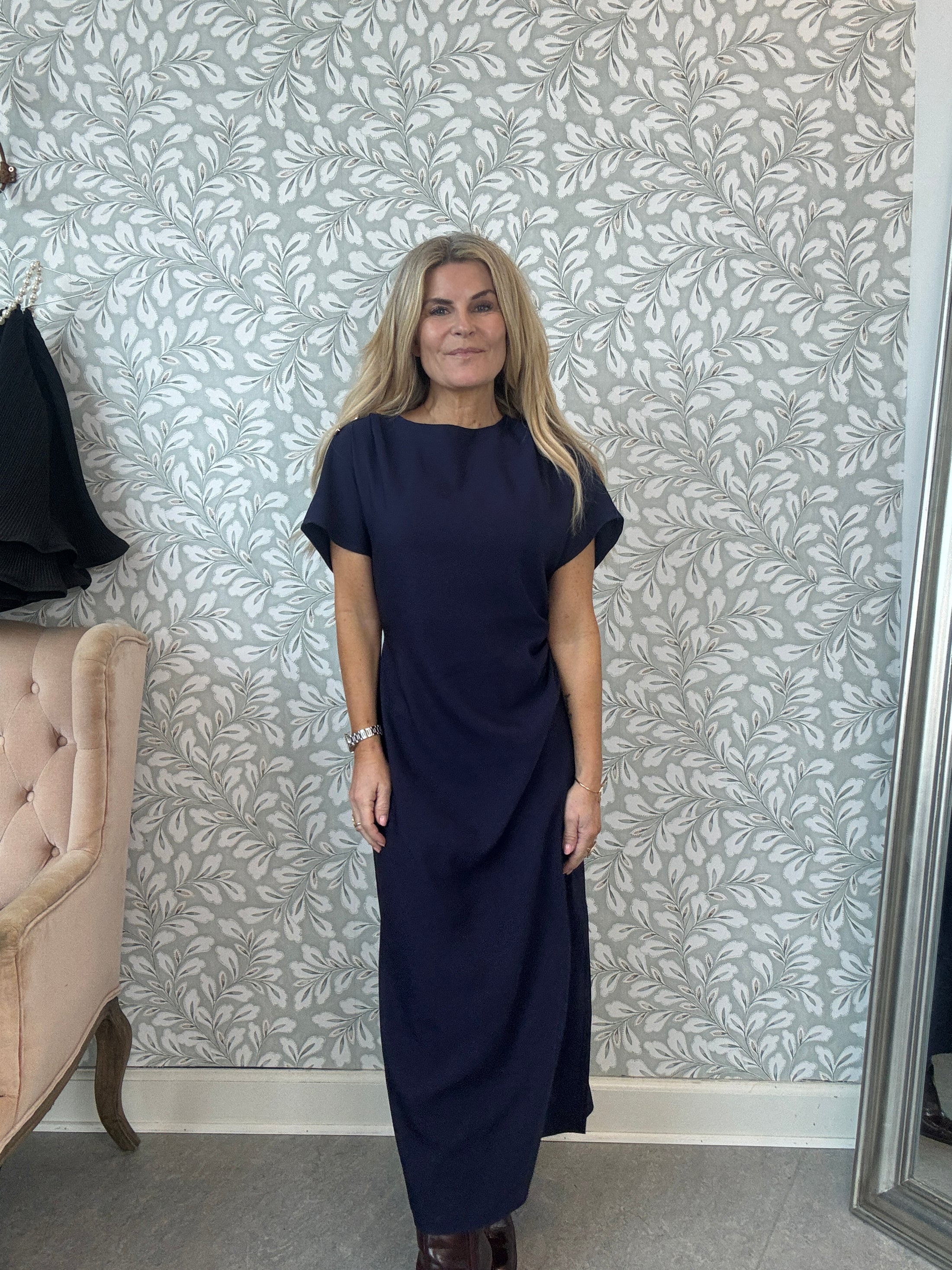 Mali dress navy